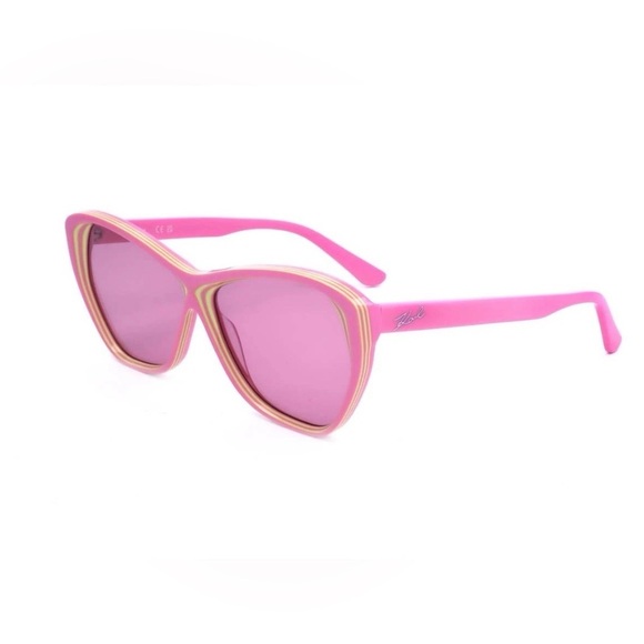 Karl Lagerfeld KL6103S New PINK/YELLOW 58/13/140 Women\'s Sunglasses main image 6